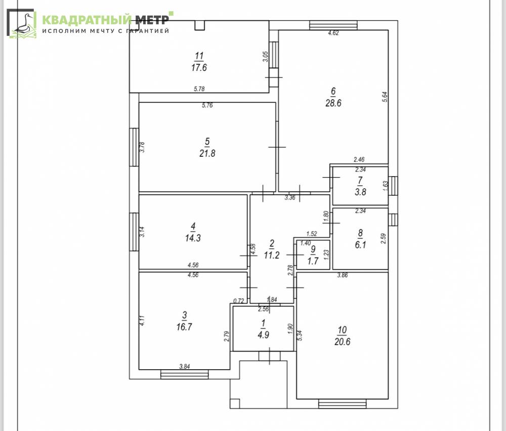 Ставропольский край, Михайловск, Владимира Ацуты ул.; Дом 156м² на участке 4,80 сот. 1 эт.