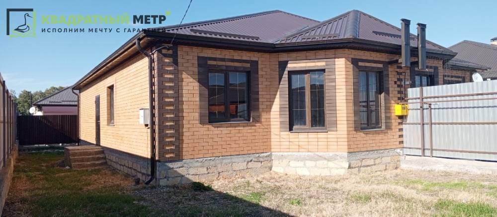 Ставропольский край, Михайловск, Валентины Гризодубовой ул.; Коттедж 91м² на участке 3 сот. 1 эт.
