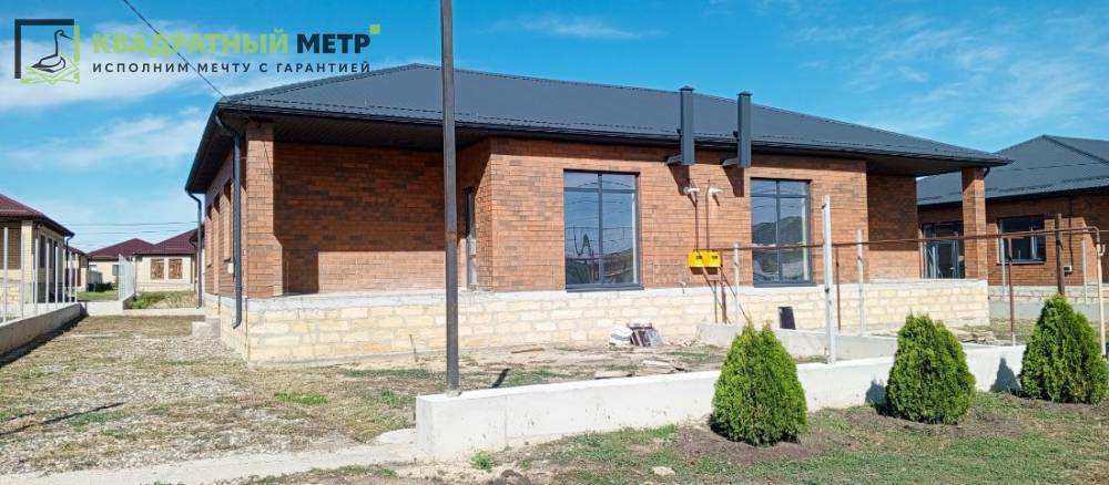 Ставропольский край, Михайловск, Сергея Васильева ул.; Коттедж 105м² на участке 4 сот. 1 эт.