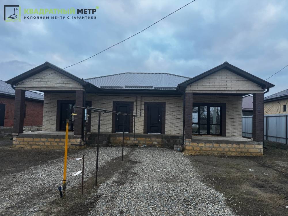 Ставропольский край, Михайловск, Ишкова ул.; Коттедж 103м² на участке 3 сот. 1 эт.